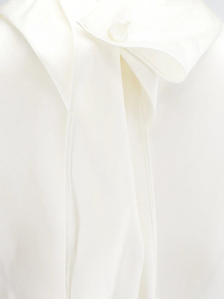 Bottega Veneta Stretch satin top - White