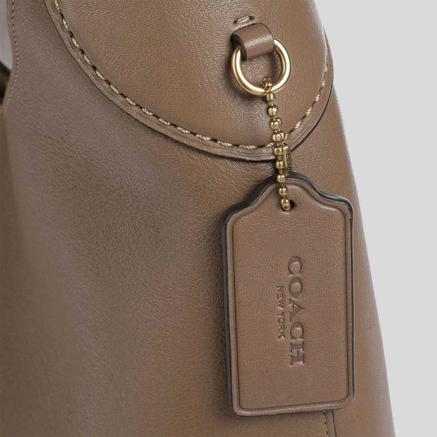 COACH Brooklyn Shoulder Bag 39 Dark Stone RS-CU044