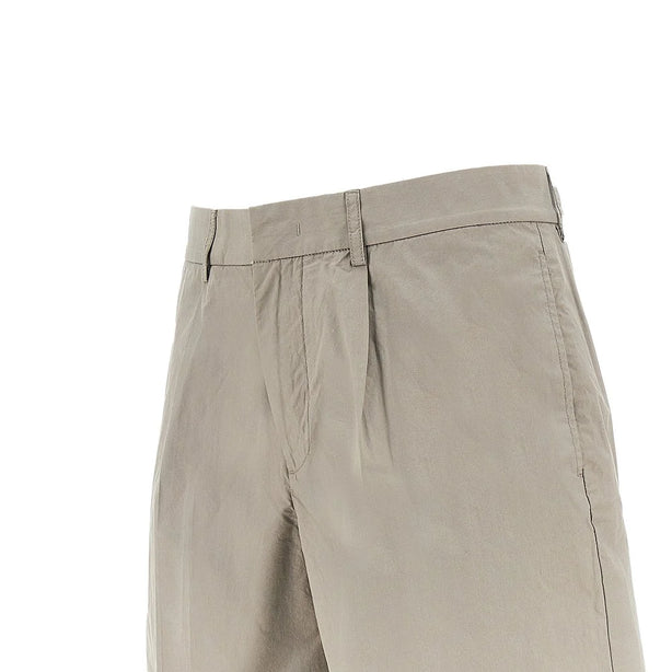 EMPORIO ARMANI Pima cotton shorts with dart