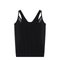 Black Viscose Sleeveless Dress