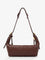 Chloe' Paddington Leather Shoulder Bag - Crafty Brown