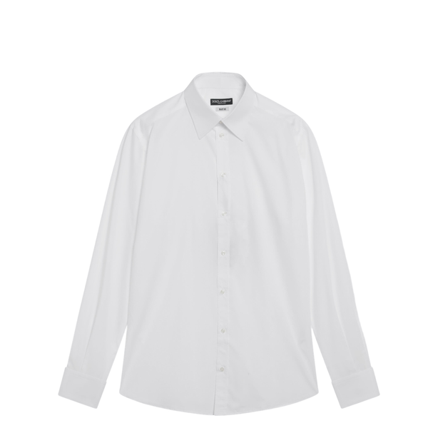 Martini White Cotton Poplin Shirt
