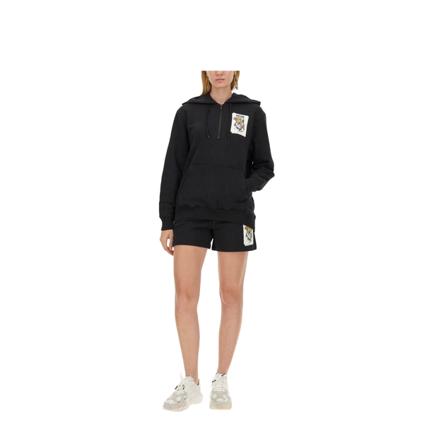 Sweatshirt with Logo Print