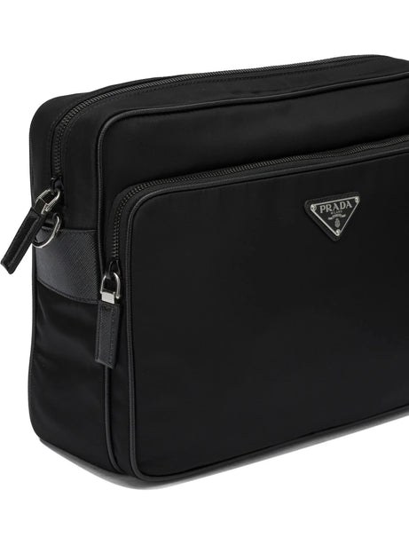 Prada Re-Nylon Medium Shoulder Bag - Black