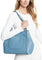 Michael Kors Molly Large Pebbled Leather Tote Bag - Chambray
