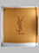 Saint Laurent Grand Carr Cassandr Ocre Wool Scarf