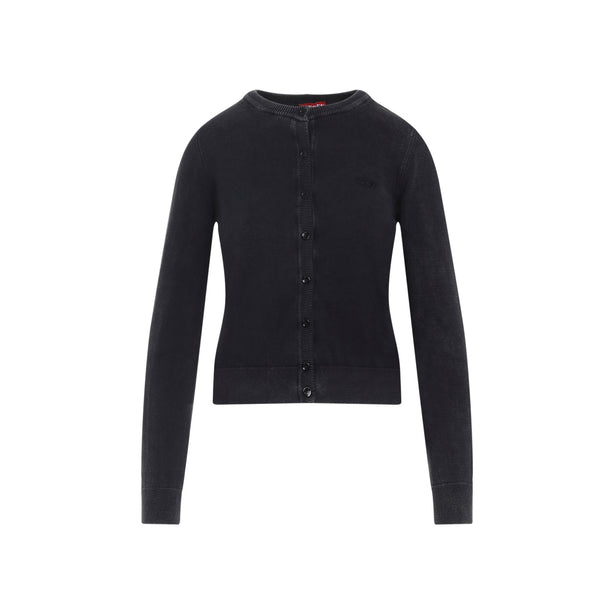 Black Cotton M Bethanie Cardigan