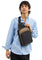 Coach Mens Ethan Pack In Blocked Signature Canvas - Tan/Charcoal/Black