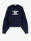 Celine Triomphe cotton blend sweater - Navywhite