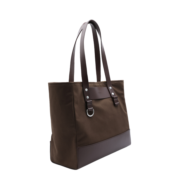 One Size Cotton Tote - Brown