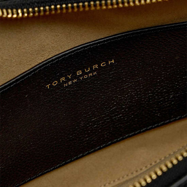 TORY BURCH Romy Half Moon Bag Black RS-178677
