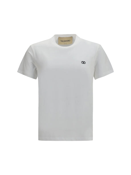 Valentino Cotton VLogo T-shirt - White