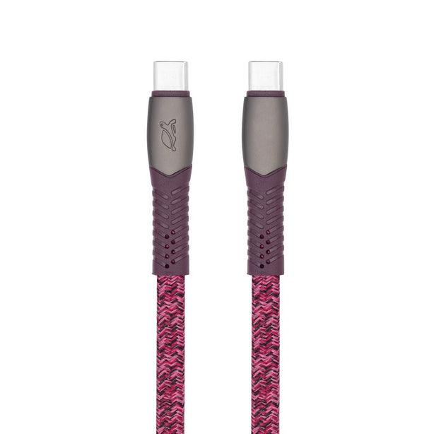 RIVACASE Rivapower PS6105 BL12 Type-C / Type-C cable 1,2m - Red