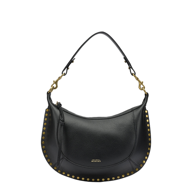 Naoko Medium Calfskin Shoulder Bag - Black