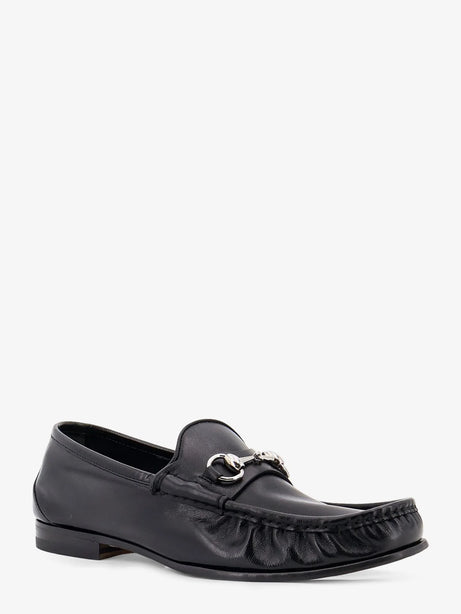 Gucci Gucci Lugano leather loafers - Black