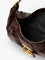 Chloe' Paddington Leather Shoulder Bag - Crafty Brown
