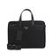 Re-Nylon Canvas Briefcase - Black