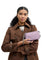 Coach Nolita 19 In Signature Leather With Heart Charm - Light Violet