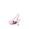 PRADA Embroidered satin slingback pumps