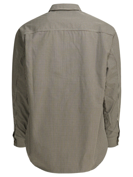 Comme Des GarçOns Homme Checkered overshirt jacket - Brown
