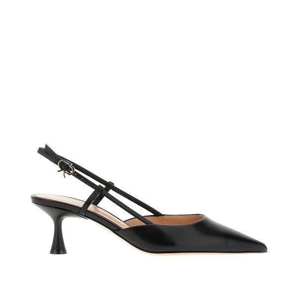 GIANVITO ROSSI Leather 'Ascent 55' slingback pumps
