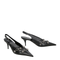 Cagole Leather Slingback Pumps