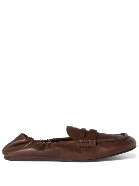 Flat Shoes Brown