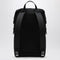 Black Re-Nylon and Saffiano Leather Backpack