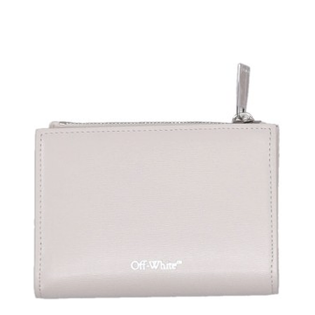 Off-White Jitney Quote Zipped Bifold Wallet