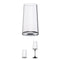SplitGlass - Highball glass | Flute - Black - set of 2 glasses