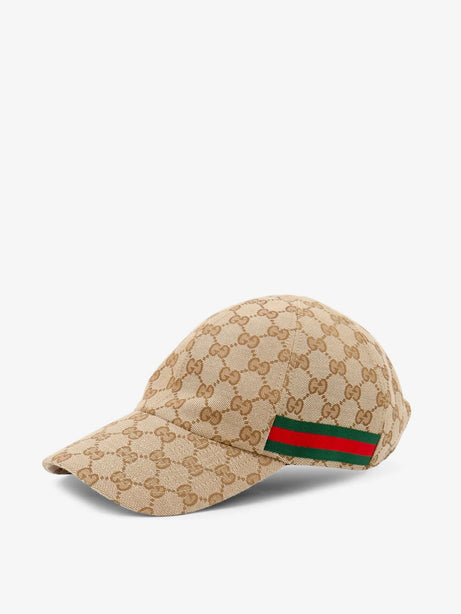 Gucci GG Fabric baseball hat - Ropedarkgreen