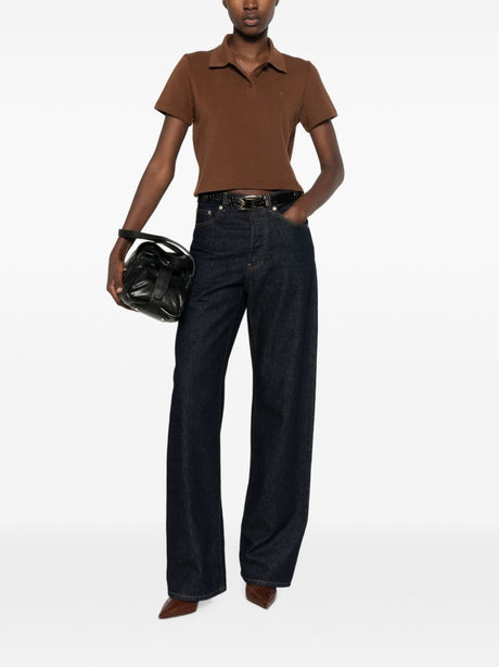 Saint Laurent Brown T Shirt