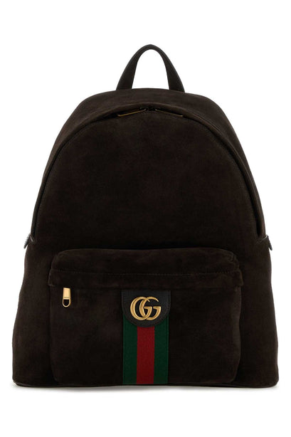 Backpack Suede Brown