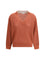 Brunello Cucinelli Cashmere net Sweater - Orange Flame+Oyster