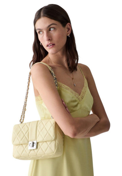 Kate Spade Carey Quilted Crossbody Bag - Lemon Fondant