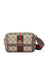 Ophidia Mini GG Supreme Canvas Bag - Beige and Ebony
