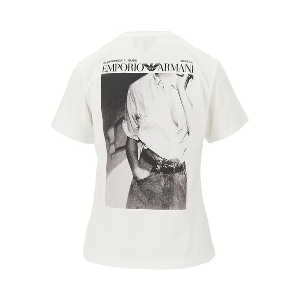 EMPORIO ARMANI ASV photographic print T-shirt