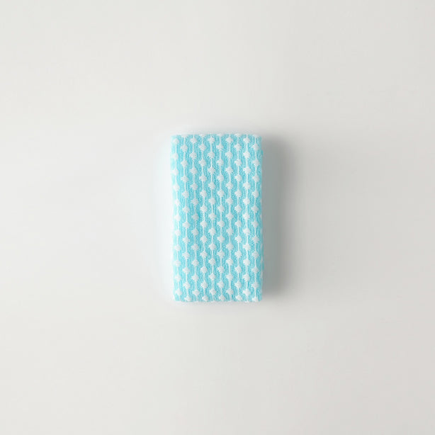 Water Color Nylon Body Wash Towel Dew (27x100cm) - Blue