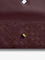 Bottega Veneta Andiamo Suede Clutch with Intrecciato pattern - Deep Mahogany-M B
