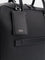 Tom Ford Leather work bag with front lettering logo - Black