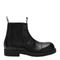 Black Leather Chelsea Biker Boots