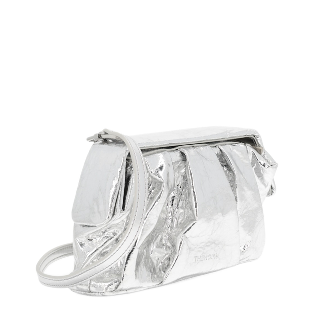 Aphrodite Pineapple Fibre Bag - Silver