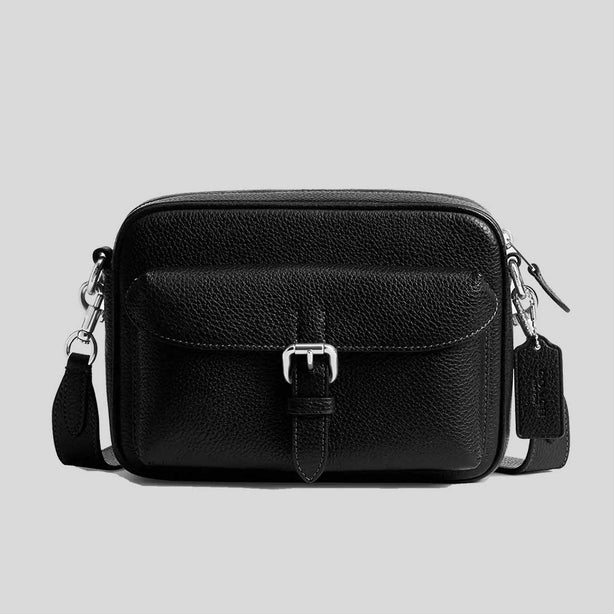 COACH Warner Crossbody Bag Silver/Black RS-CW218