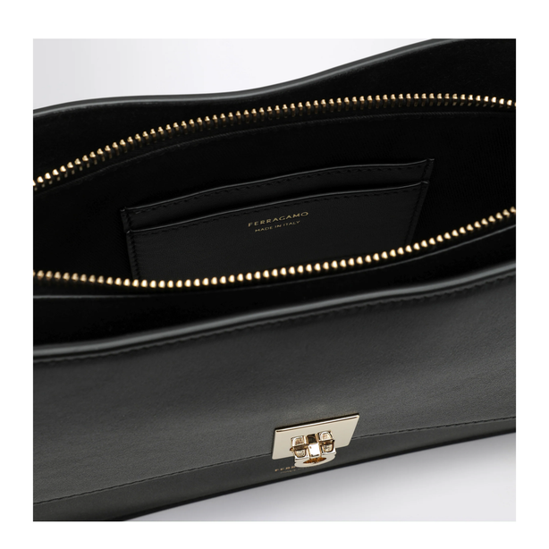 Cara XS Leather Shoulder Bags - Black