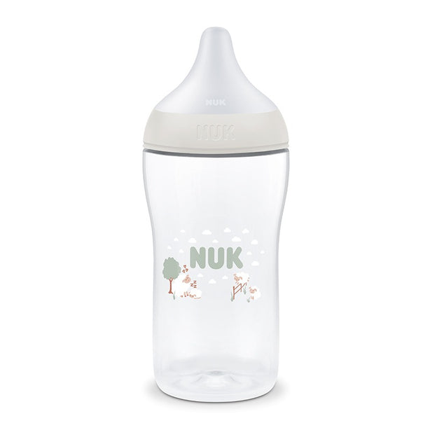 NUK Perfect Match Temperature Control Bottle with Soft Silicone Teat 260ml - Sheep