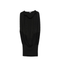 Black Pleated Texture Top