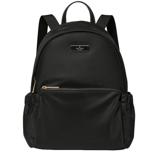 Kate Spade Carter Nylon Dome Backpack Bag - Black KP110
