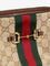 Gucci Camera bag GG fabric crossbody bag with metal Horsebit - Beige