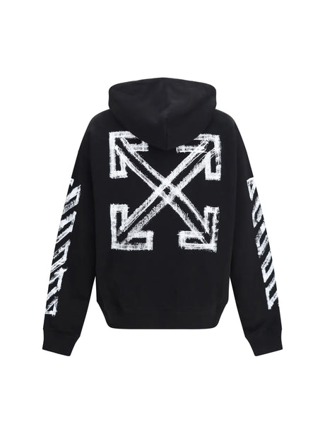 Off-White Motion Arrow Hoodie - Black