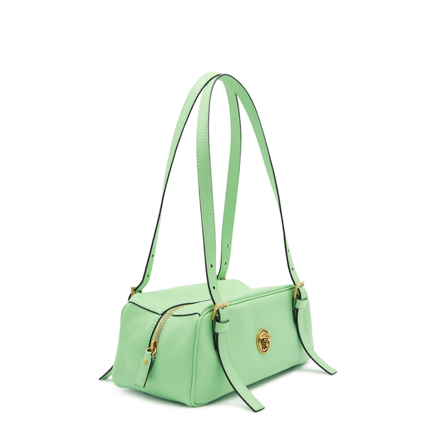 Medusa ’95 Croc-Effect Top-Handle Bag - Green